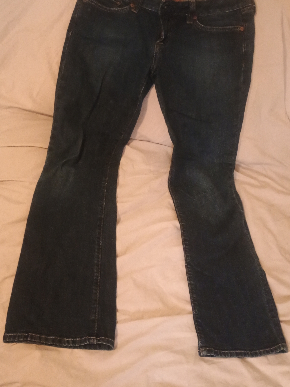 Lucky Brand Dark Blue Flare Jeans